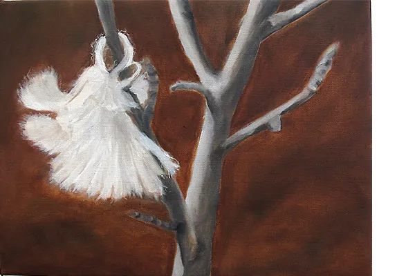 Geissen / Sagenwesen, Werk 23 von 33, 30 × 40 cm — Pia Schläppi