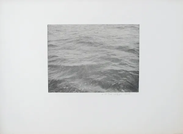 Tiefdruck / Monotypien Gumprint, Werk 2 von 47, 35 × 39,5 cm — Pia Schläppi